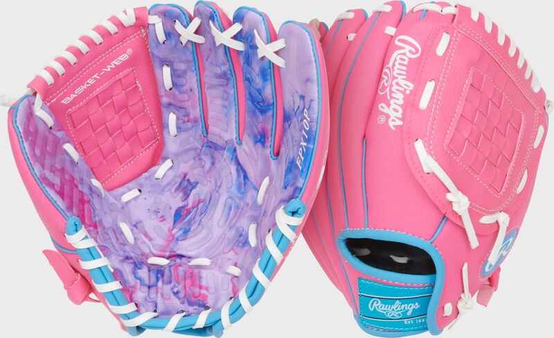Rawlings Flex Palm Series 10" Softball Glove Equipment Rawlings/Easton Pink Right Hand Throw