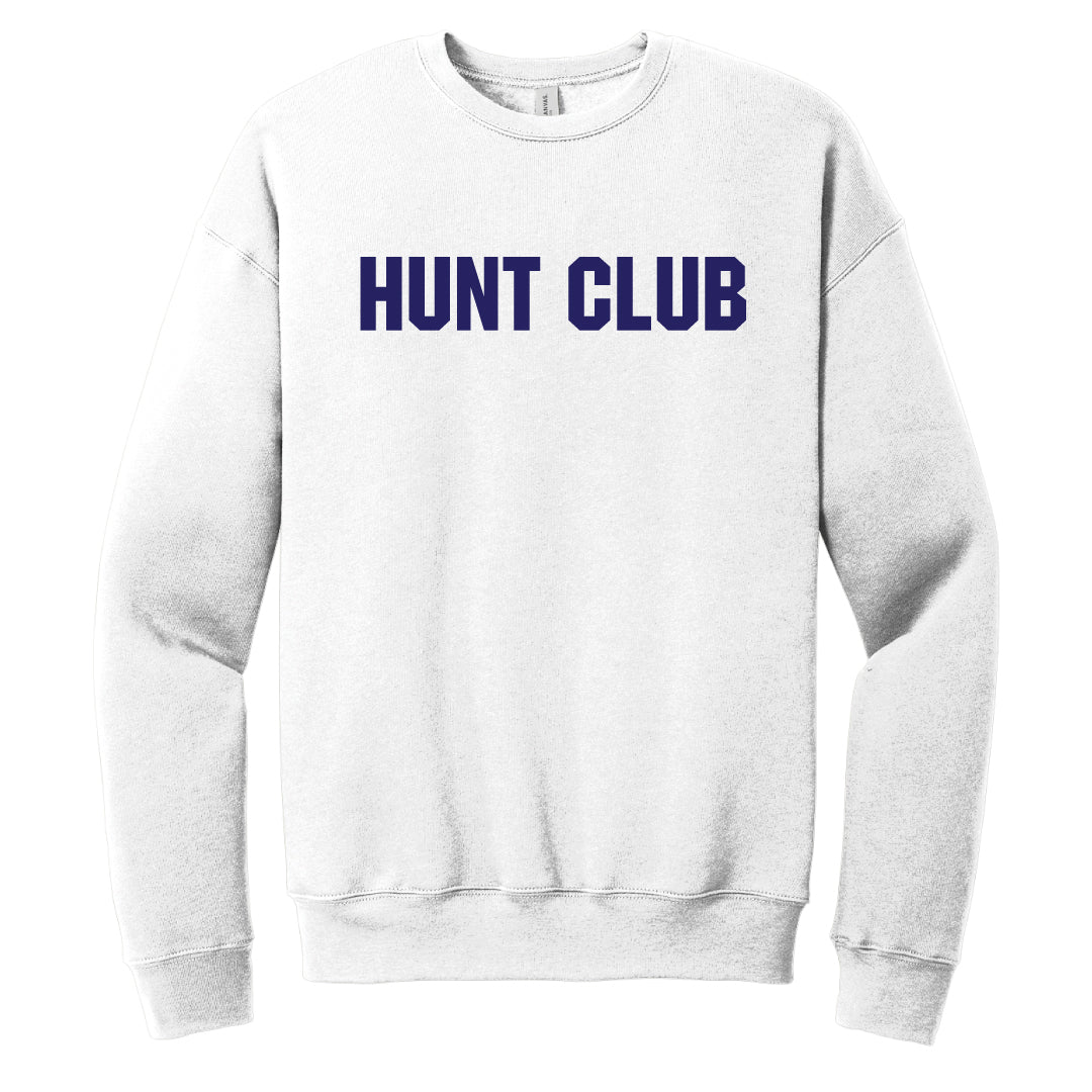 FCHC Crew Sweatshirt Logowear Fairfield County Hunt Club White Adult XS