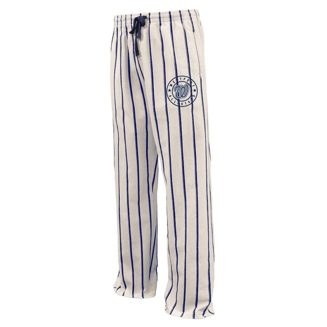 WLL District Fanwear Baseline Flannels Logowear WLL District Fanwear Cream/Navy Youth S