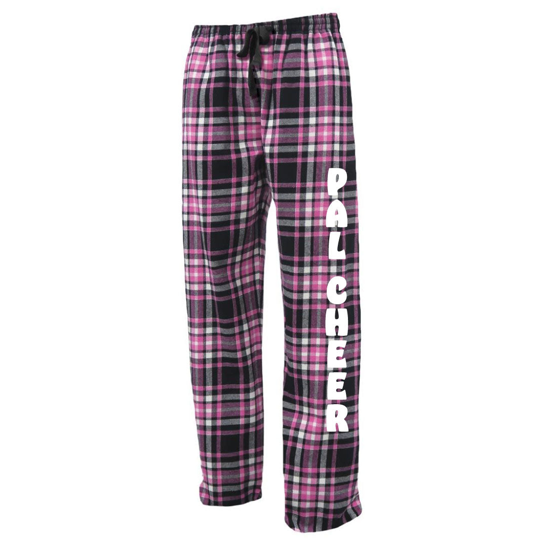 Westport PAL Cheer Flannel Pants Logowear Westport PAL Cheer Black/Pink Youth S