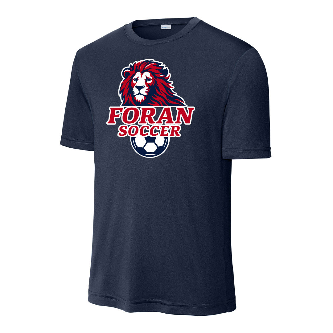 Foran Girls Soccer Practice Tees -REQUIRED Logowear Foran Girls Soccer Navy Adult XS