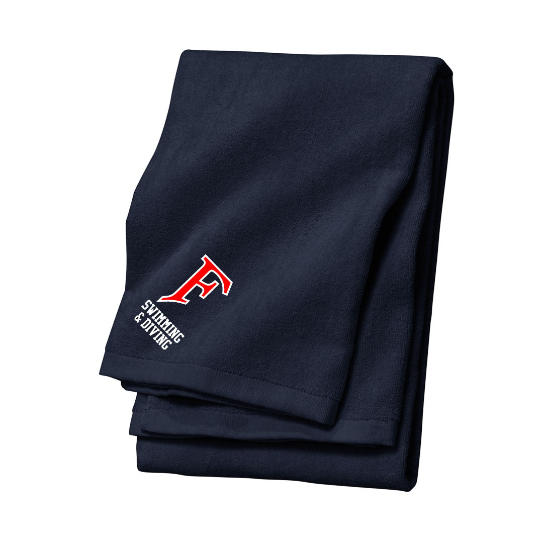 Foran Girls Swim & Dive Towel Logowear Foran Girls Swim