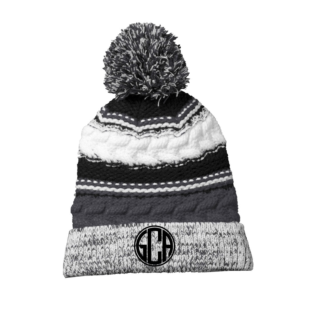 GCA Dance Pom Beanie Logowear GCA Dance Black/white  