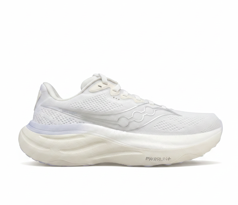 Saucony Women's Ride 19 Footwear Saucony White/Ivory-1005 6