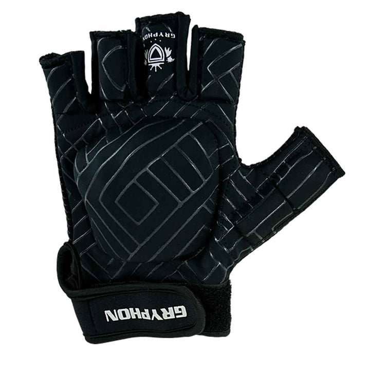Gryphon G-Mitt OP G5 Field Hockey Glove Equipment Longstreth Black XSmall Left Hand