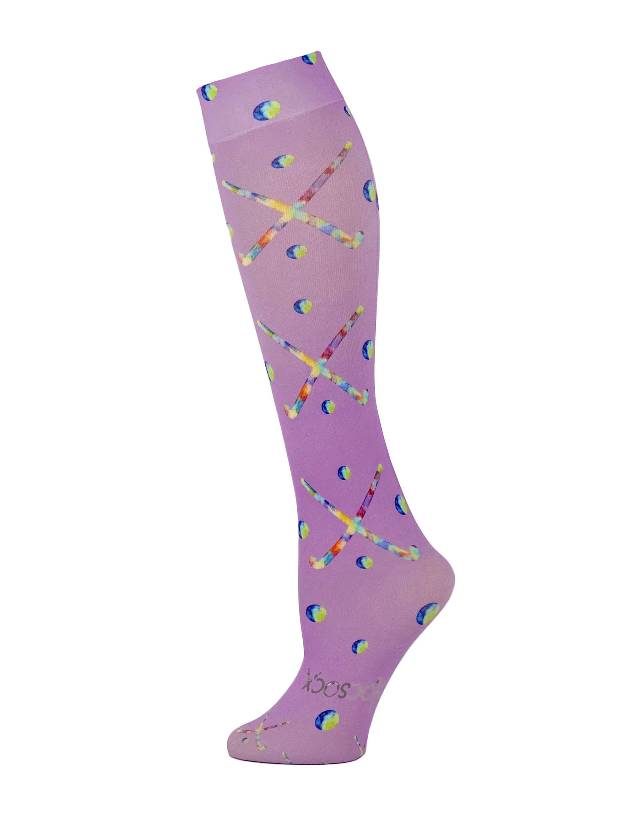 Hocsocx Liner Socks Apparel ASF Sports & Outdoors Field Hockey Sticks Multi Color Youth: shoe sizes 13-4