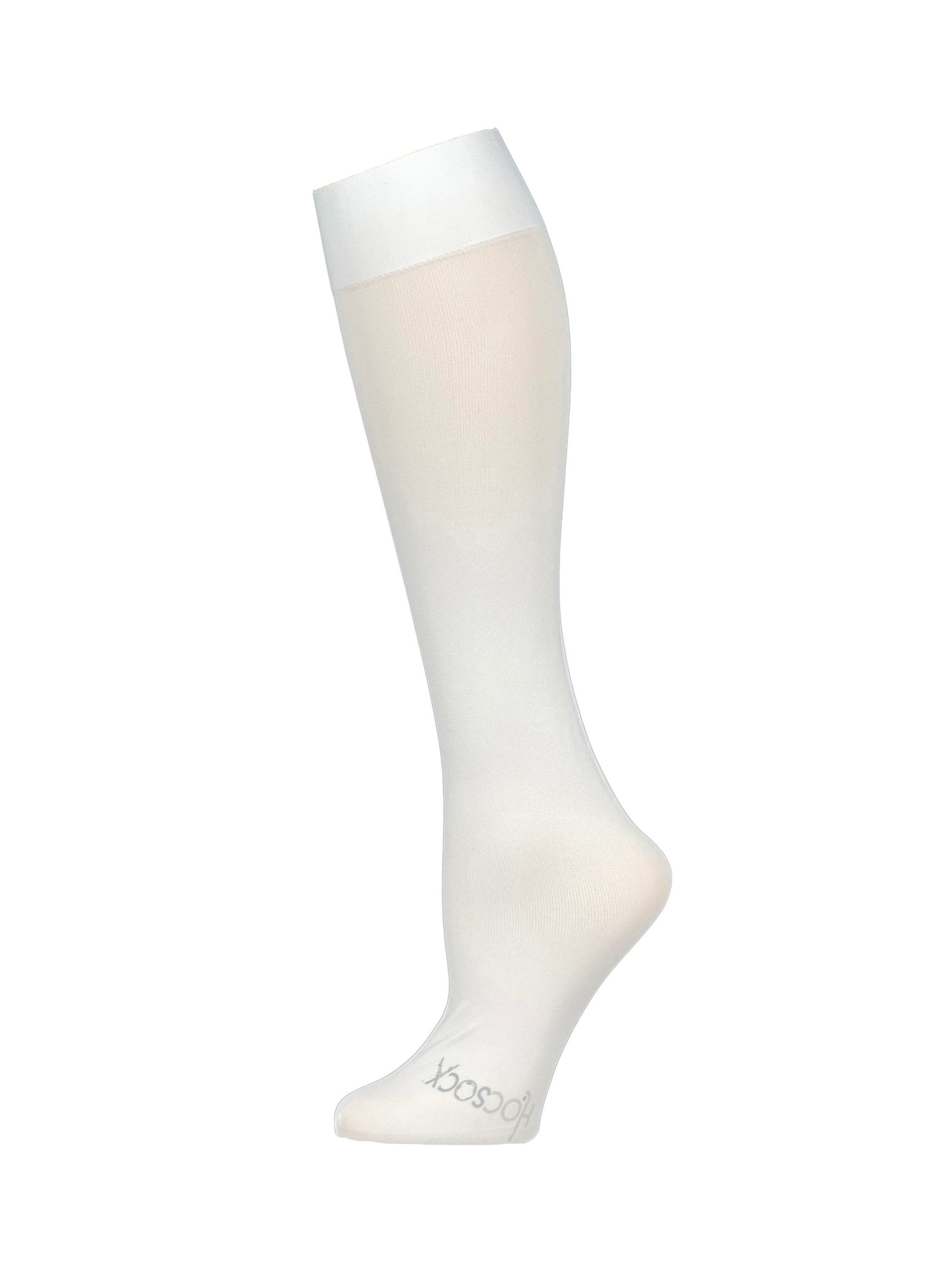 Hocsocx Liner Socks Apparel ASF Sports & Outdoors White Youth: shoe sizes 13-4