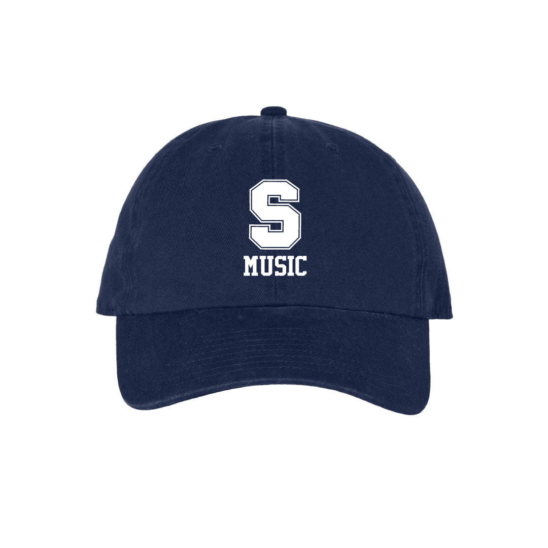 Staples Music Baseball Hat Logowear Staples Music Navy