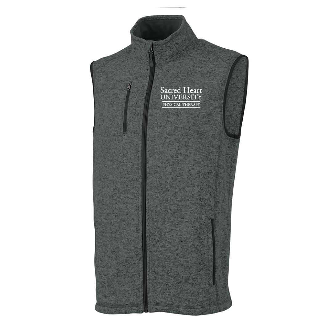 SHU DPT Heathered Fleece Vest