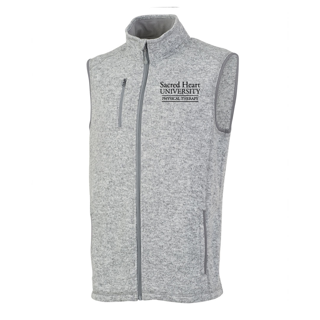 SHU DPT Heathered Fleece Vest