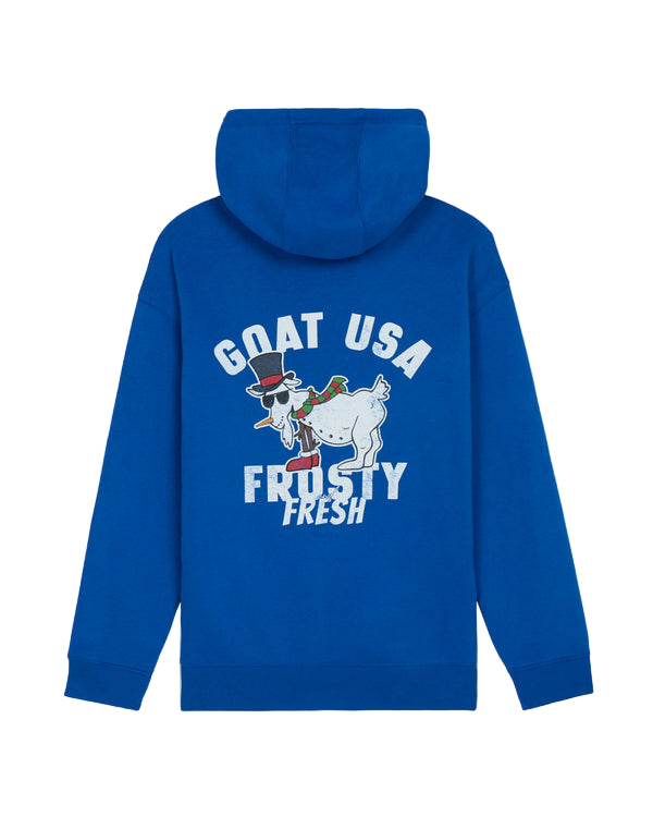 Goat USA Youth Frosty Fresh Hooded Sweatshirt Apparel Goat USA Royal Youth XSmall