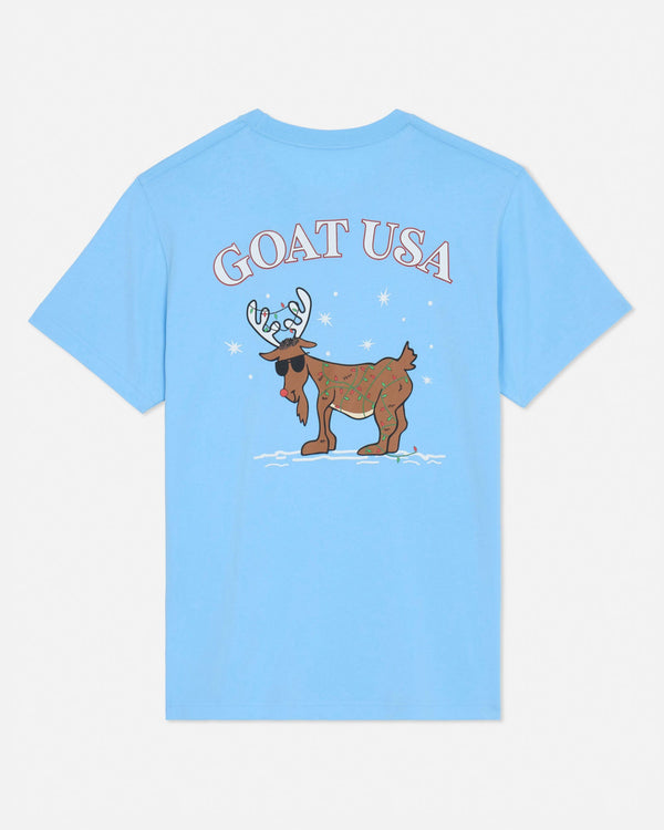 Goat USA Youth Raindeer T-Shirt Apparel Goat USA Carolina Blue Youth XSmall