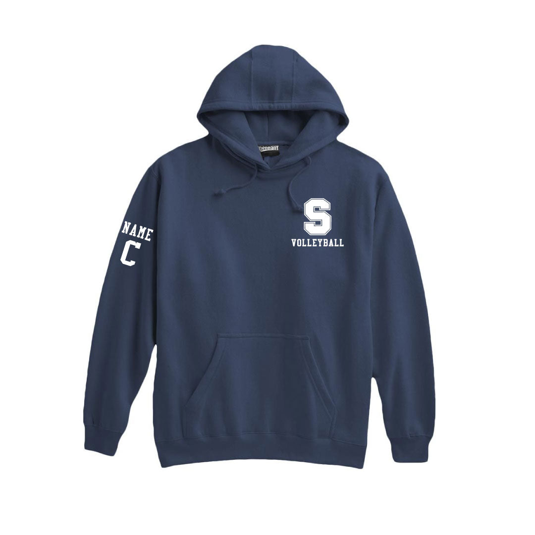 Staples Girls Volleyball Hooded Sweatshirt Logowear Staples Girls Volleyball Adult XS