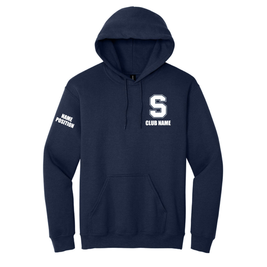 Staples HS Clubs Hooded Sweatshirt Logowear Staples HS Clubs Navy Adult S