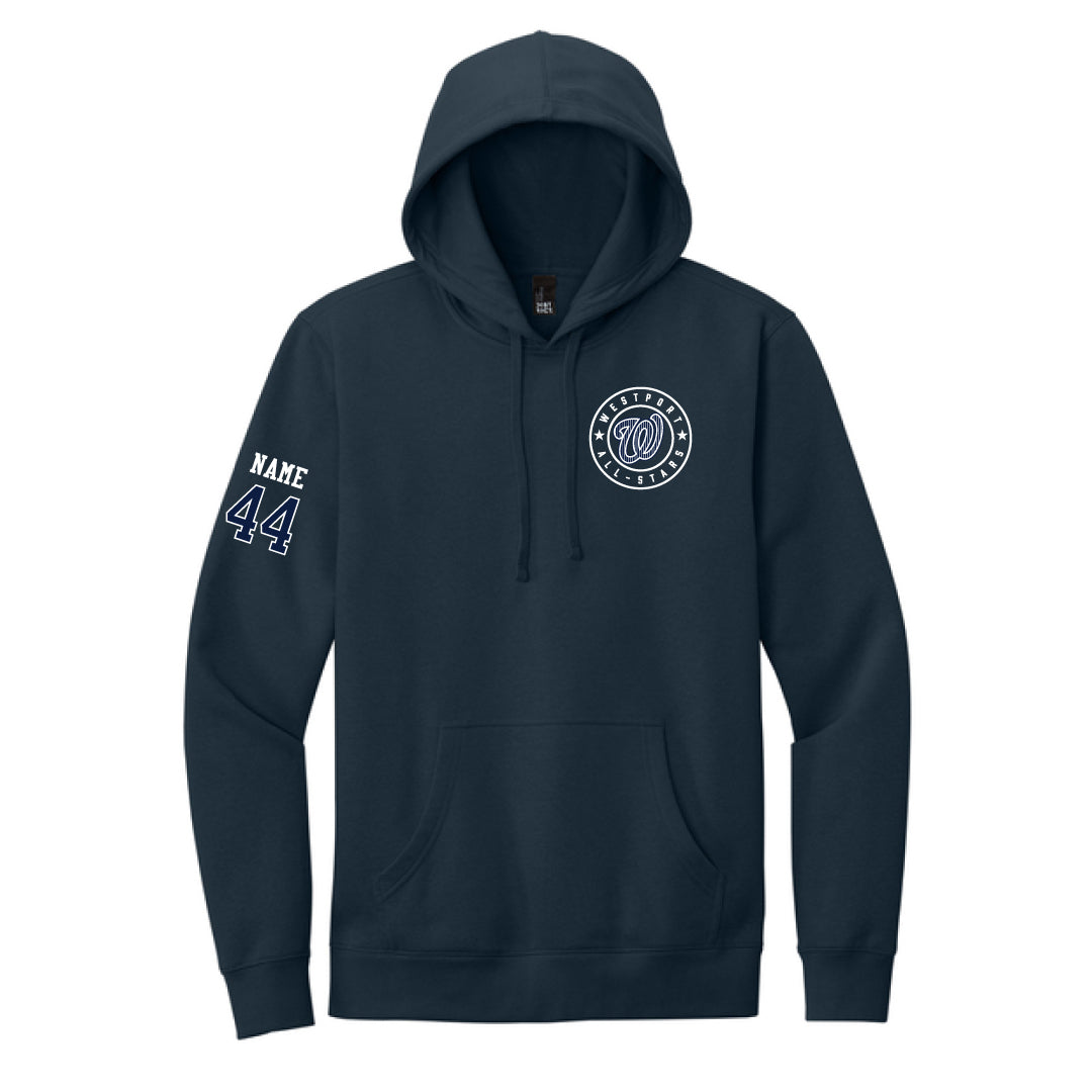 WLL District Fanwear V.I.T.™ Fleece Hoodie Logowear WLL District Fanwear Navy Youth S