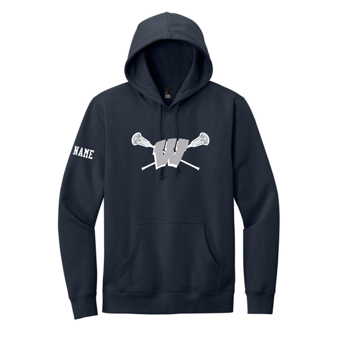 Westport PAL Girls Lacrosse Hooded Sweatshirt Logowear Westport PAL Girls Lacrosse Navy Youth S