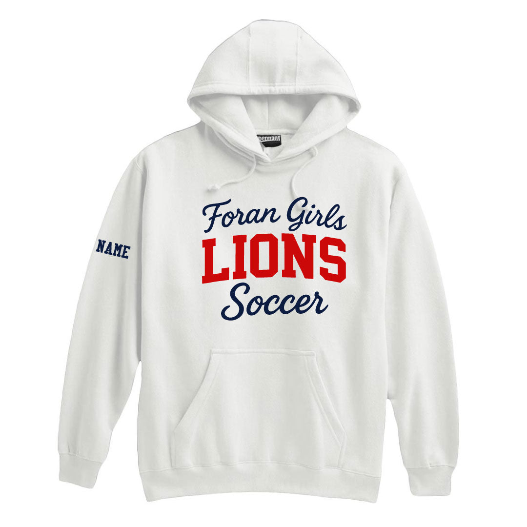 Foran Girls Soccer Champion Hooded Sweatshirt