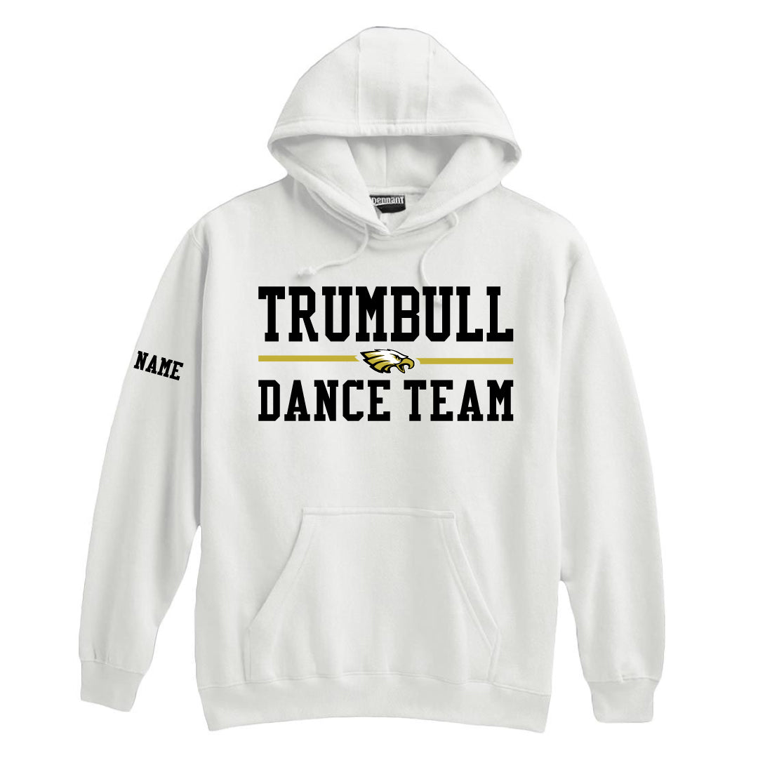 THS Dance Hooded Sweatshirt Logowear Trumbull Dance Team Adult XS