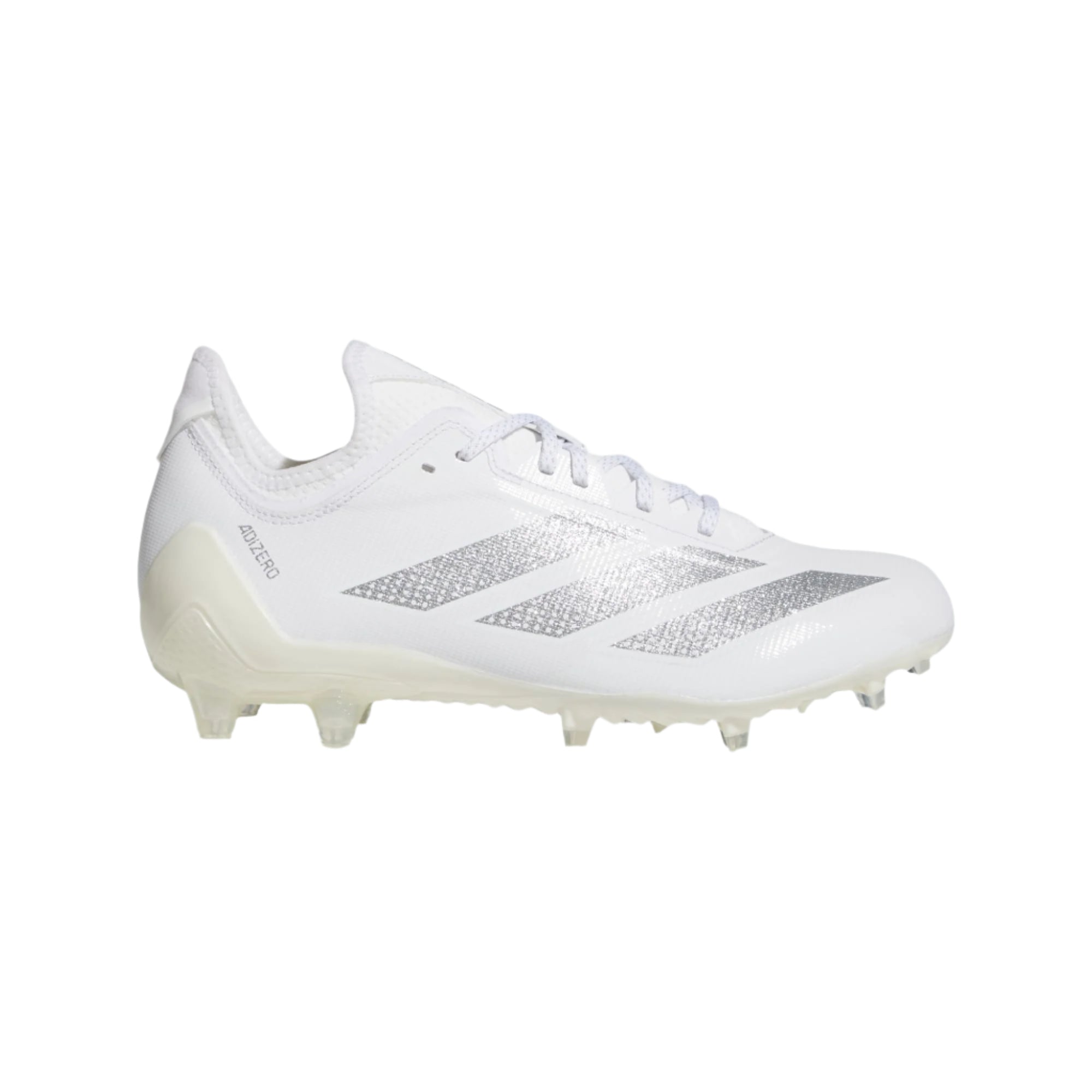 adidas Adizero Electric .1 v2 Cleats Footwear Adidas Footwear White/Silver Metallic/Footwear White 6