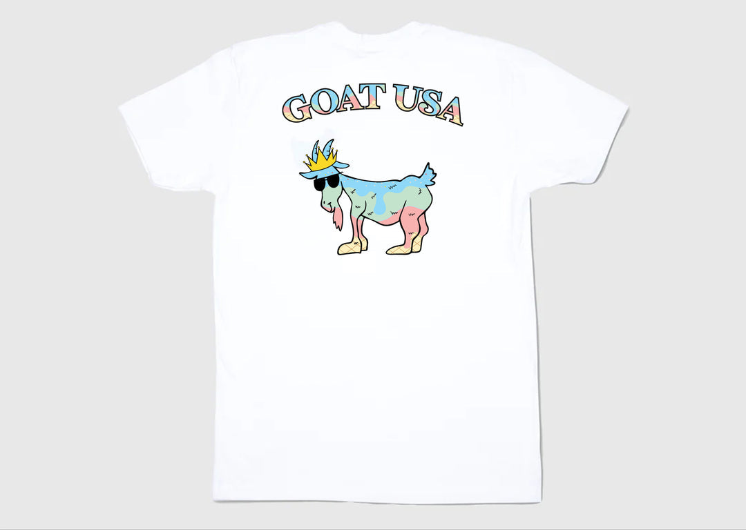 Goat Usa Youth Ice Cream T-Shirt Apparel Goat USA White Youth Small