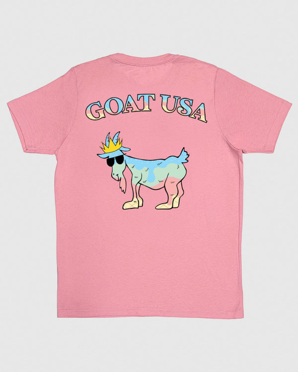 Goat Usa Youth Ice Cream T-Shirt Apparel Goat USA Pink Youth Small