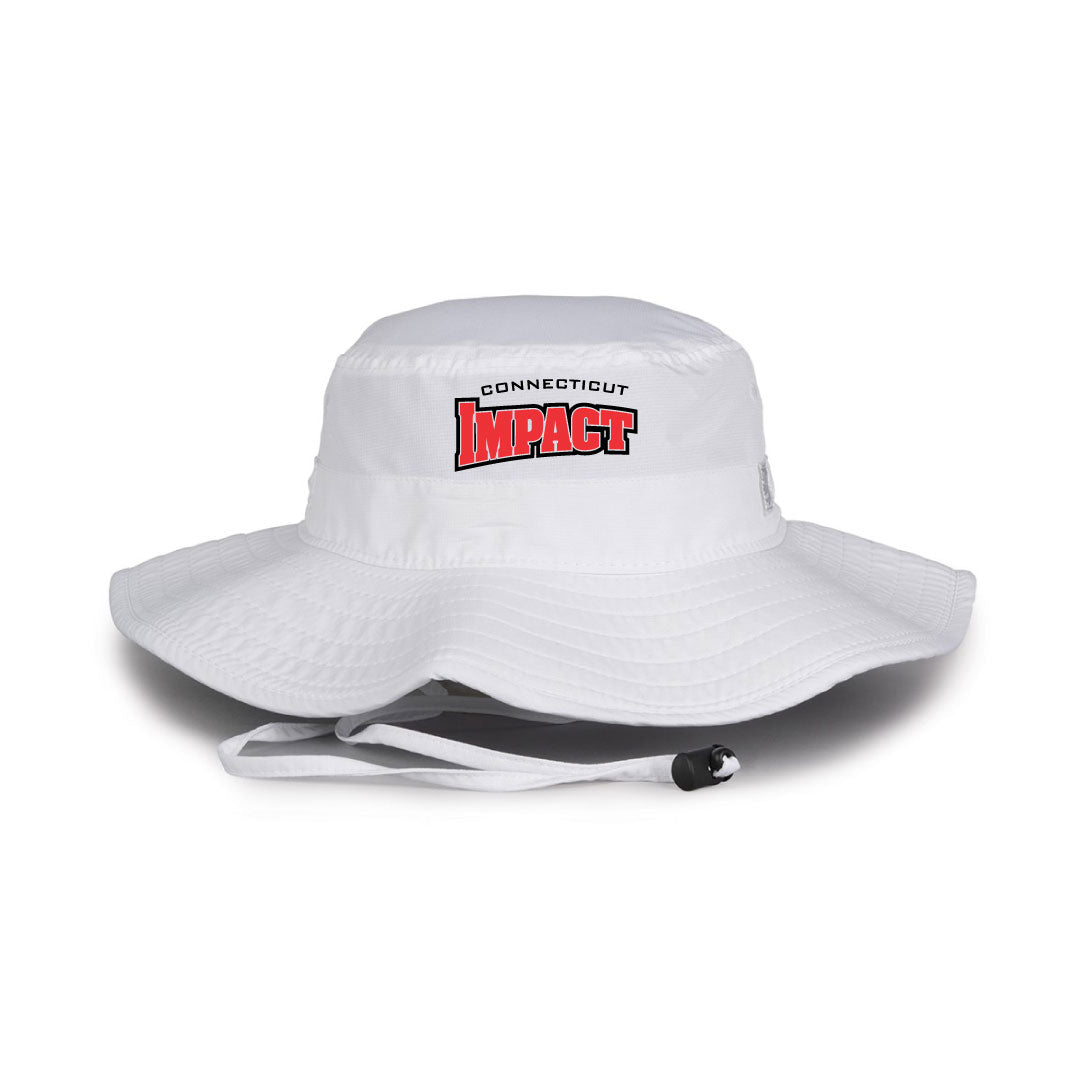 CT Impact Softball Bucket Hat Logowear CT Impact Softball White  