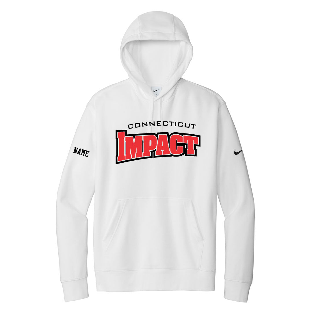 CT Impact Softball Nike Hoodie Logowear CT Impact Softball White Adult XS 