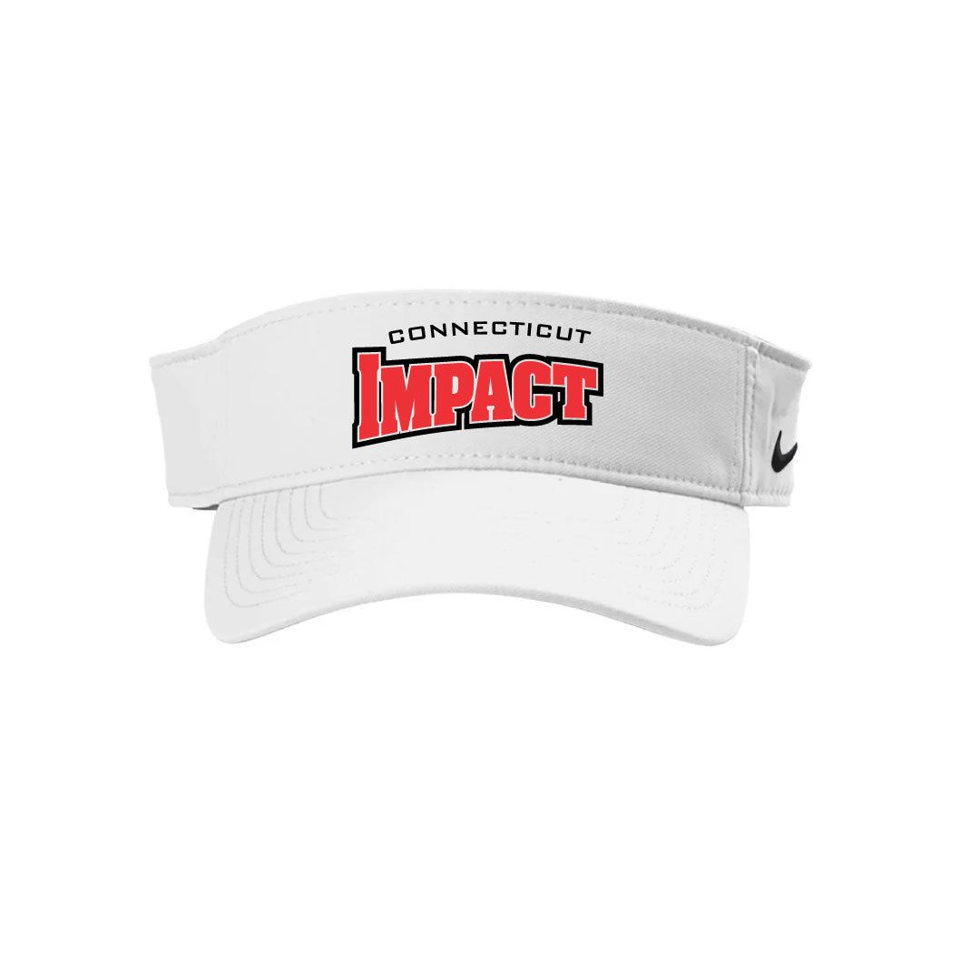 CT Impact Softball Nike Dri Fit Visor Logowear CT Impact Softball White  