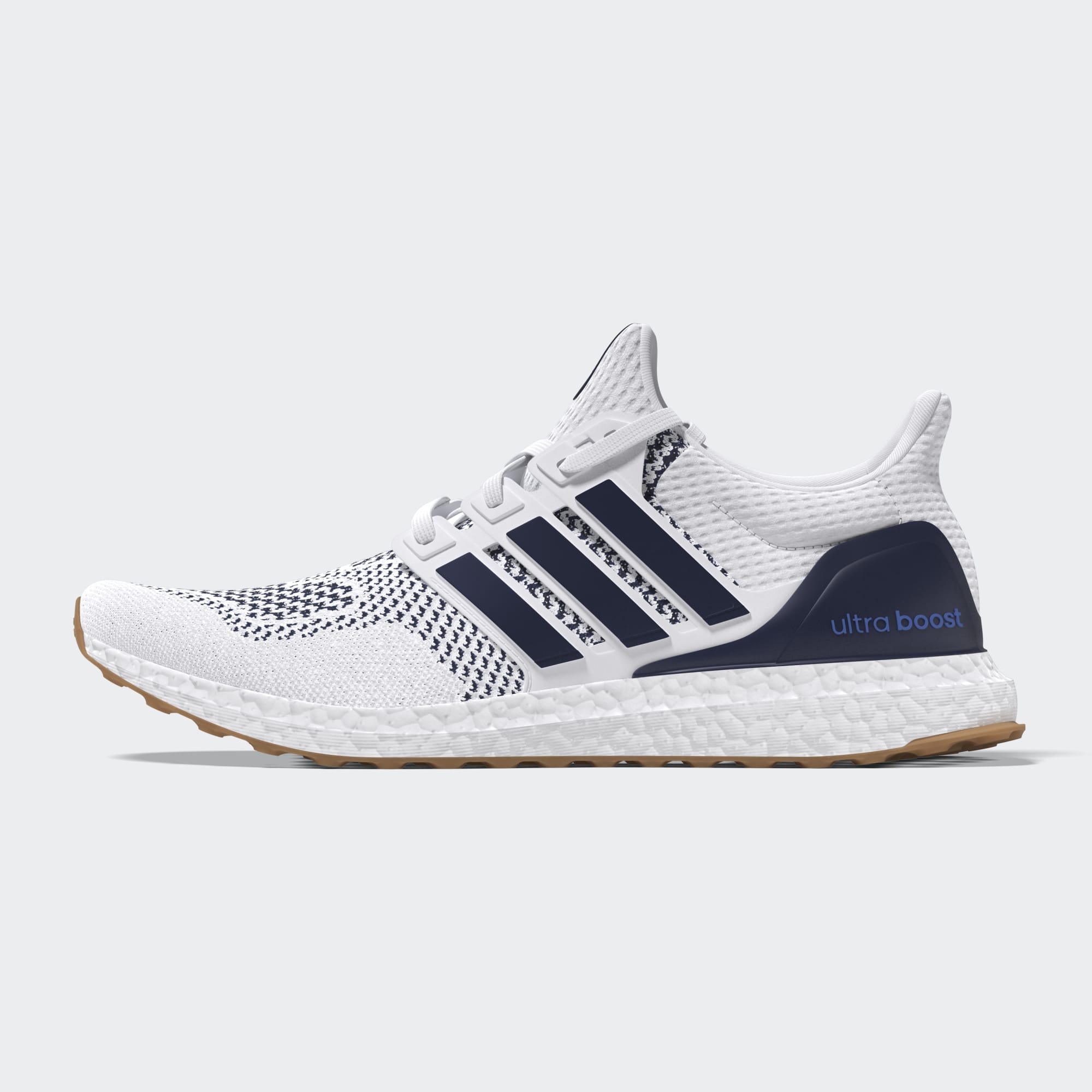 adidas Men's UltraBoost 1.0 DNA Footwear Adidas Footwear White/Dark Blue/Gum3-JH9183 6.5 