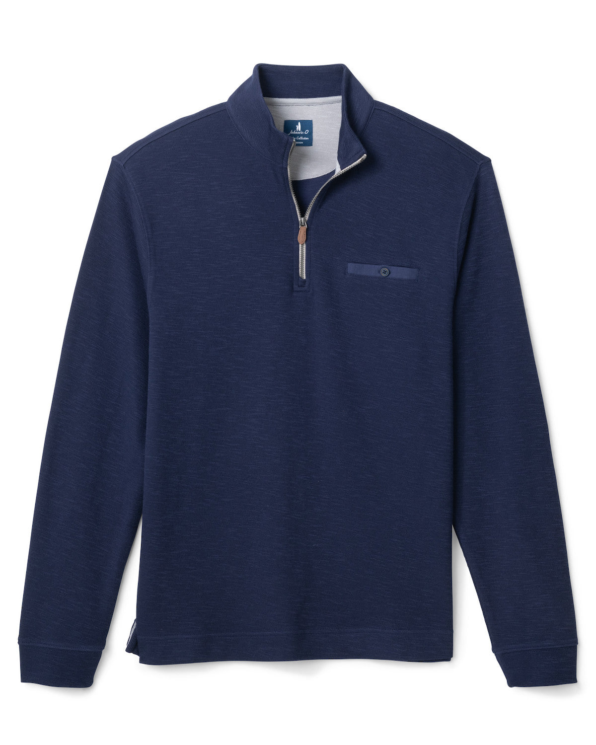 Johnnie-O Men's Flame Stitch Quarter Zip Top