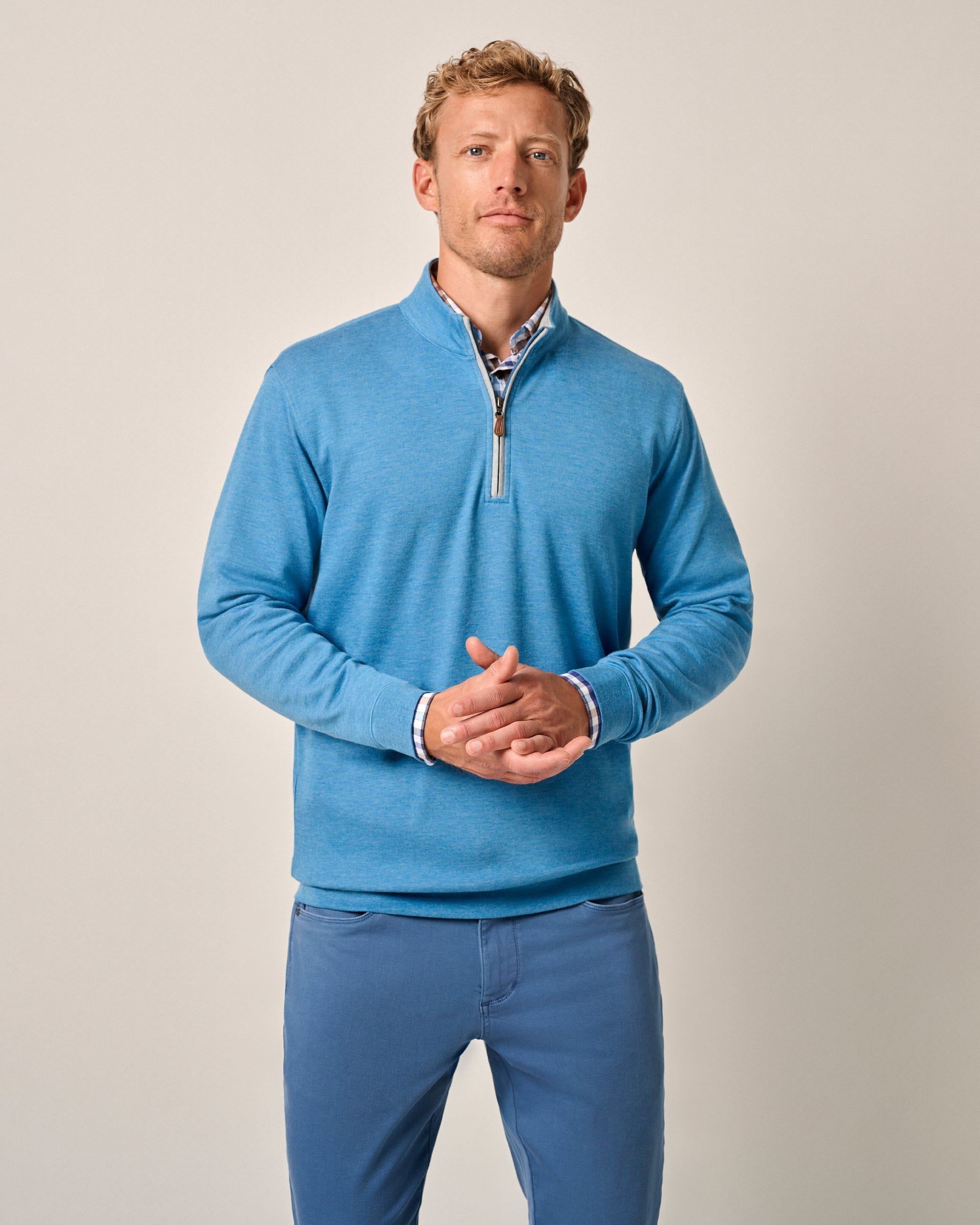 Johnnie-O Men's Sully 1/4 Zip Pullover Apparel Johnnie-O Bombay Small