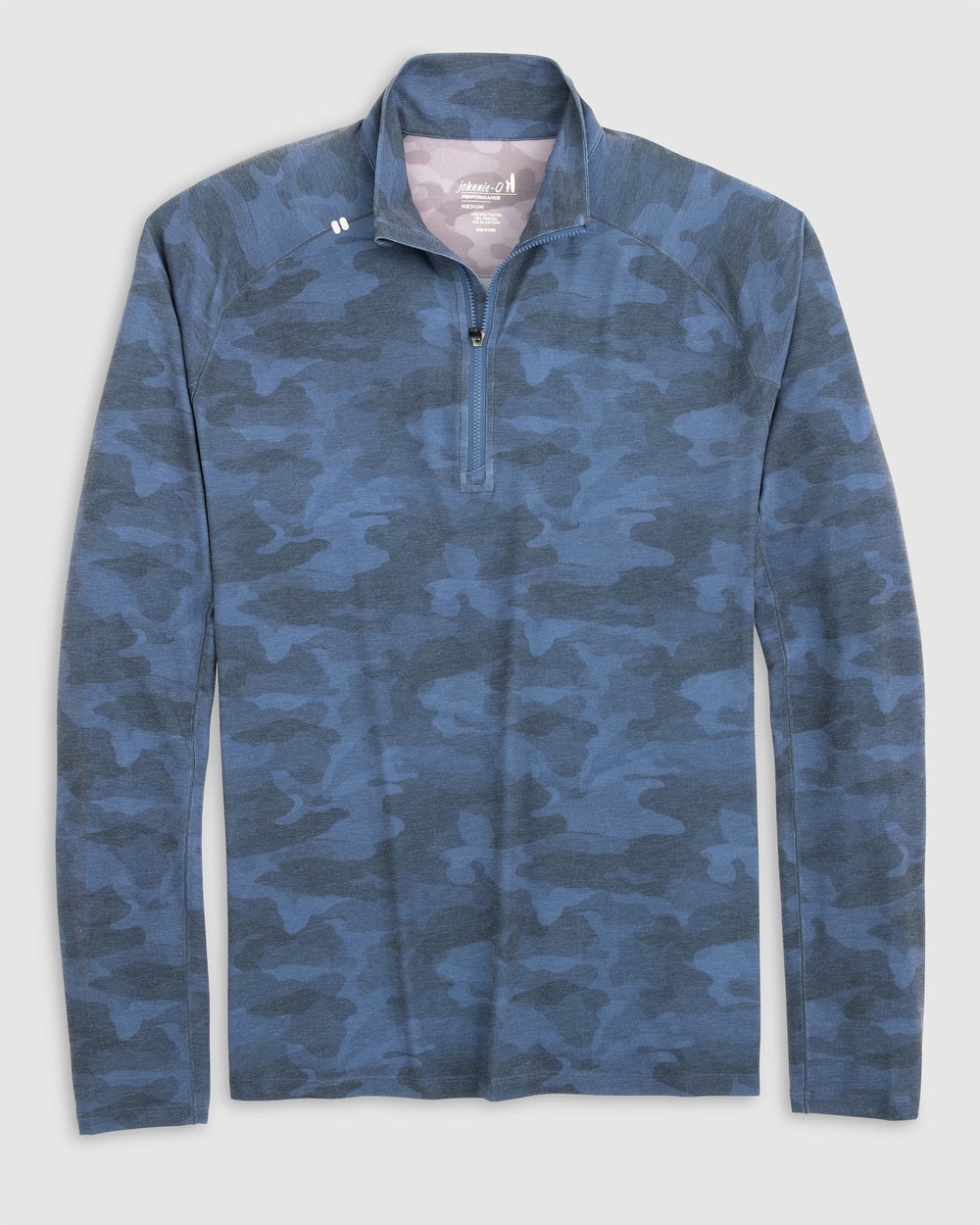 Johnnie-O Men's Galloway Performance Camo 1/4 Zip Pullover Apparel Johnnie-O Lake Small 