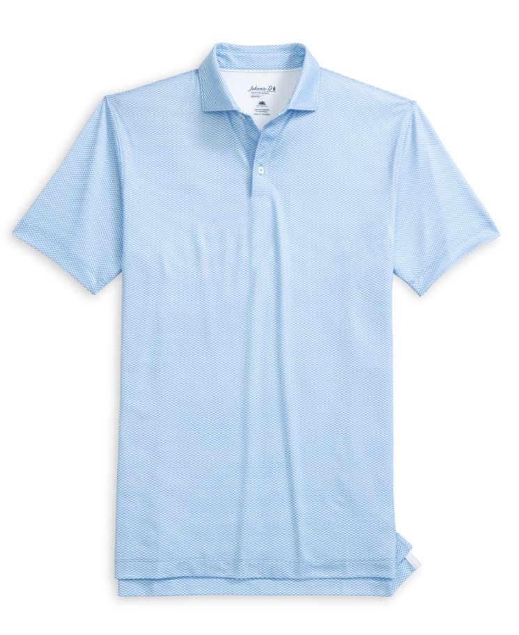 Johnnie-O Men's Rud Performance Polo Apparel Johnnie-O Maliblu Small