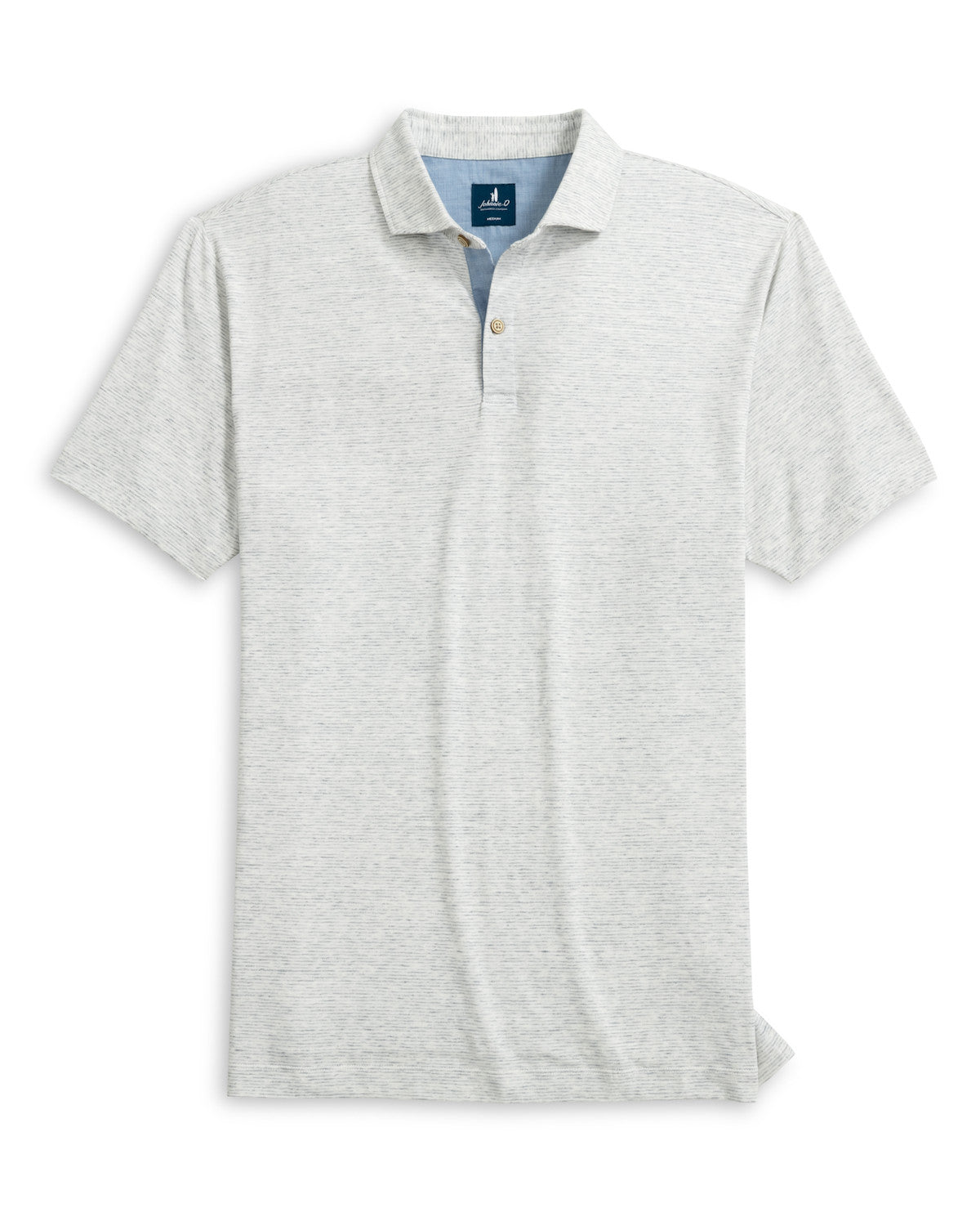 Johnnie-O Men's Thatcher Polo Apparel Johnnie-O Light Gray Small