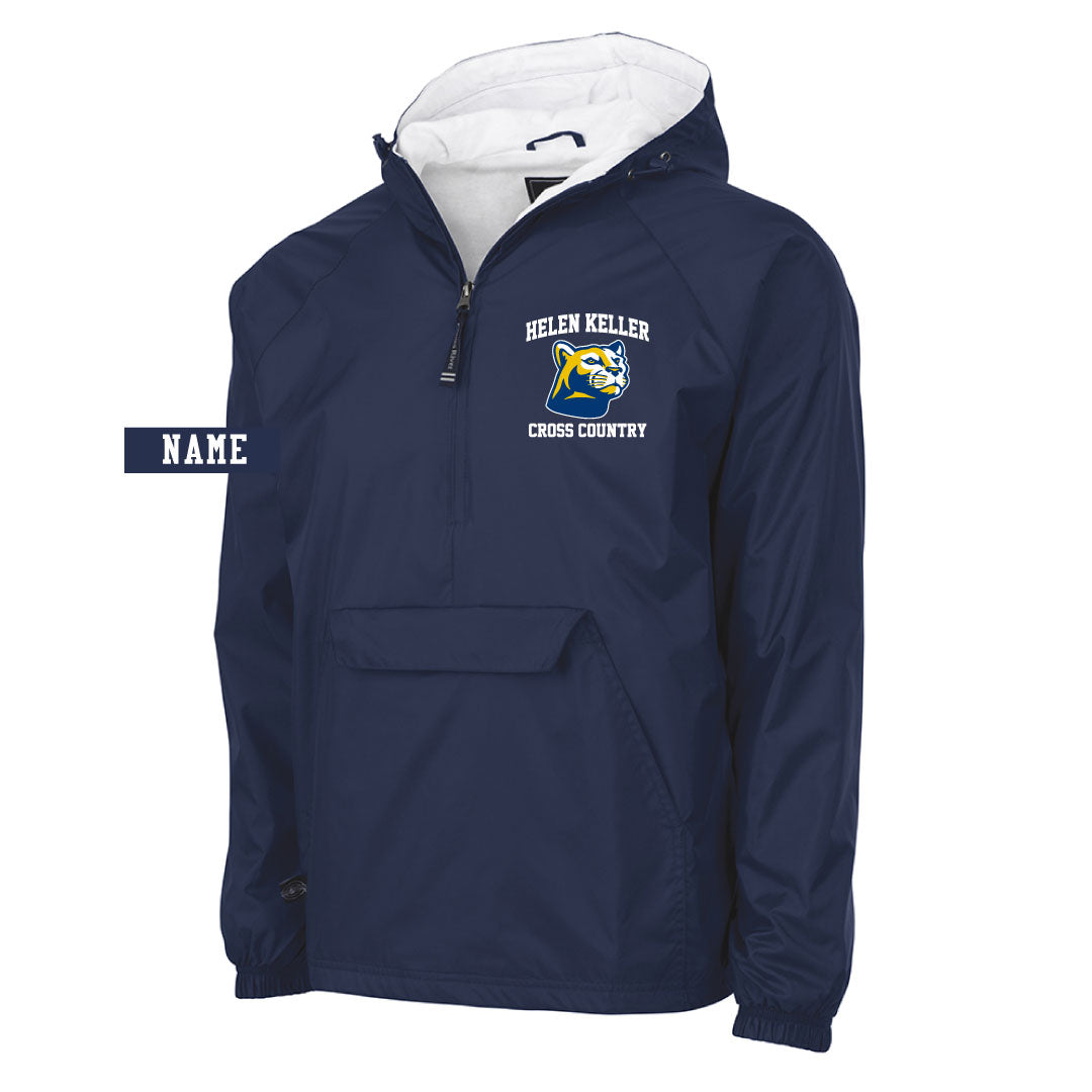 HKMS Hooded 1/4 Zip Wind Jacket Logowear HKMS Adult S