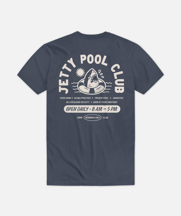 Jetty Men's Pool Club Tee Apparel Jetty Navy Small
