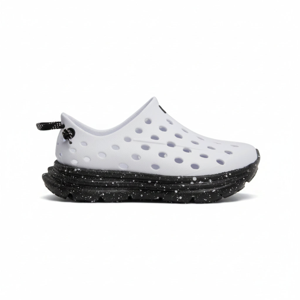 Kane Kids' Revive Active Recovery Shoe Footwear Kane White/Black Speckle C7