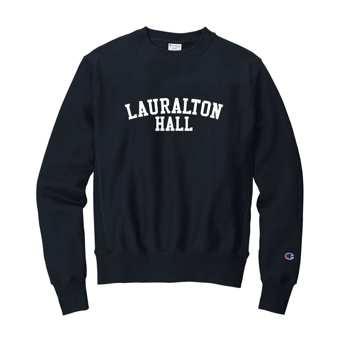 LH Alumna Champion Reverse Weave Crewneck Sweatshirt Logowear LH Alumna No Navy Adult S
