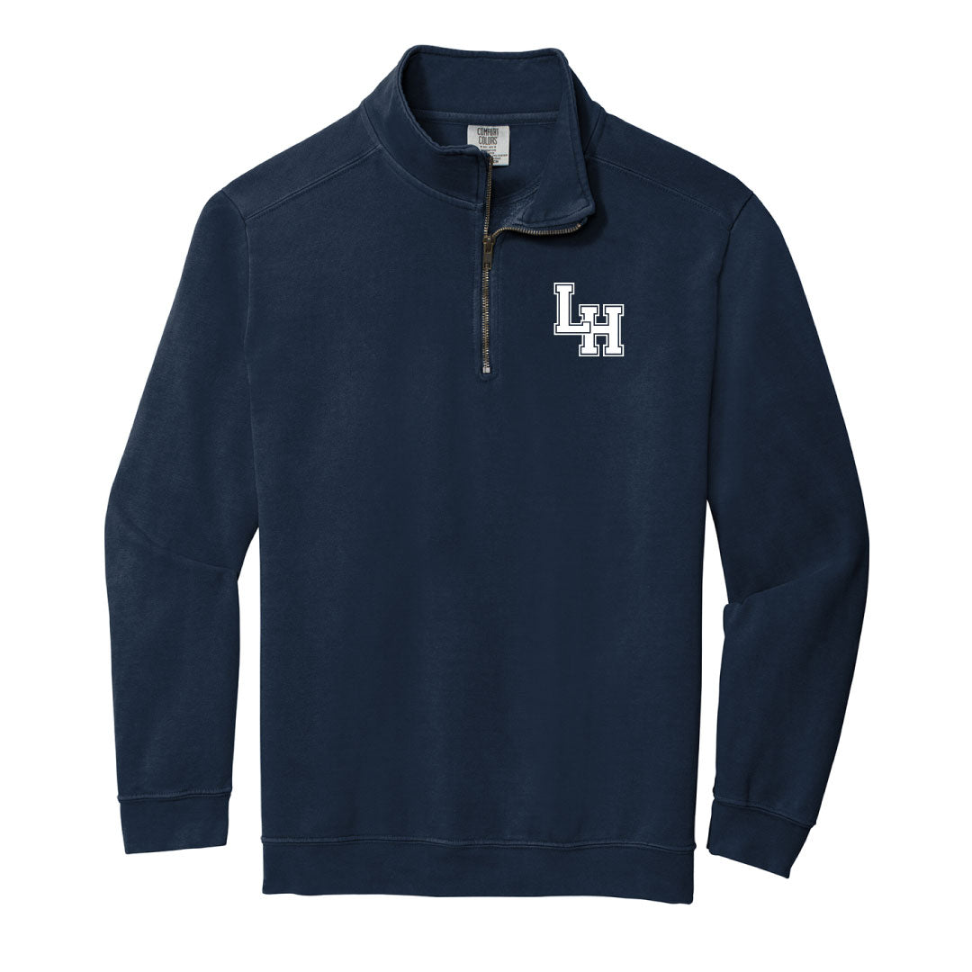 LH Alumna Comfort Colors® Garment Dyed 1/4-Zip Sweatshirt Logowear LH Alumna No Adult S