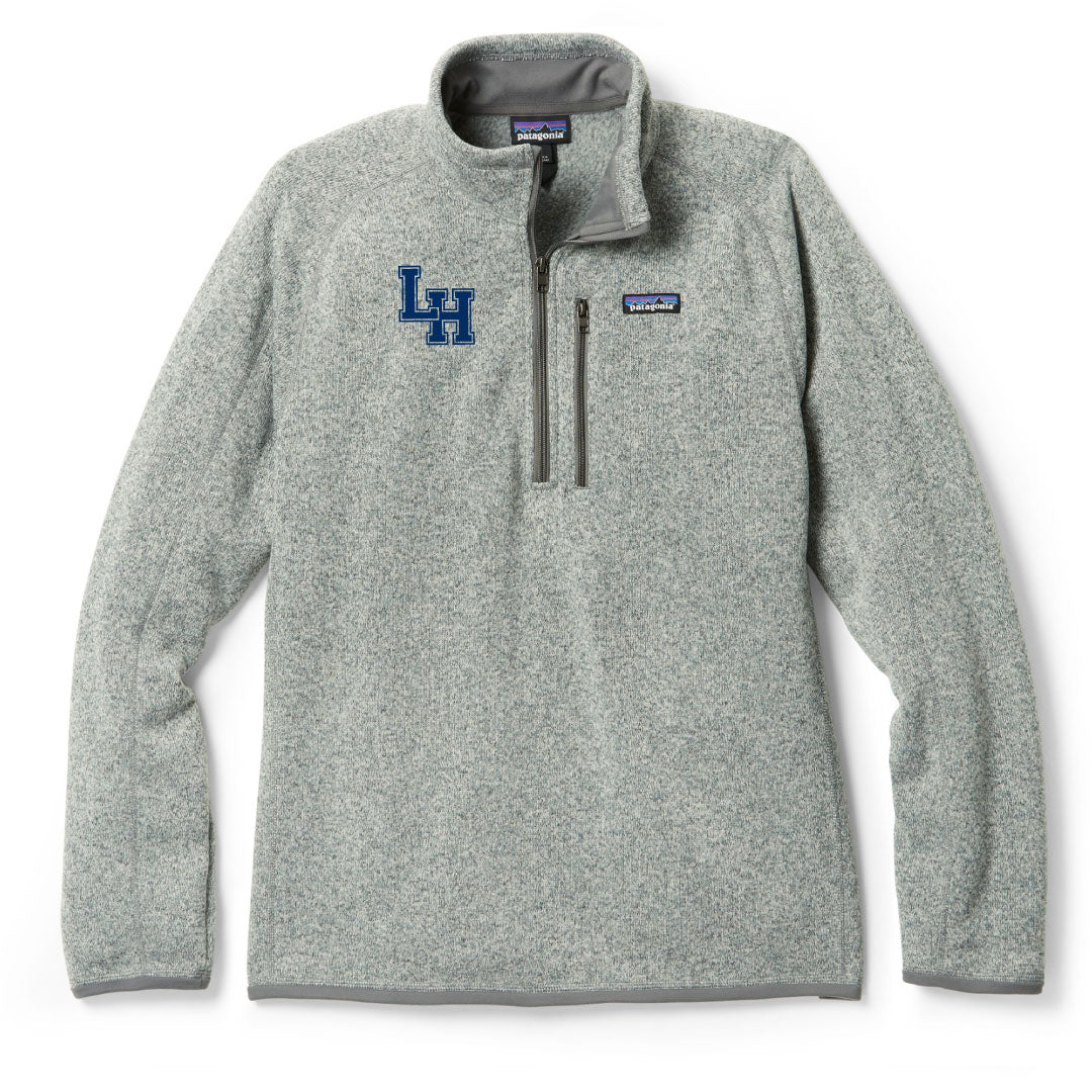 LH Patagonia Better Sweater 1/4 Zip Fleece Logowear LH Store Stonewash Mens XS