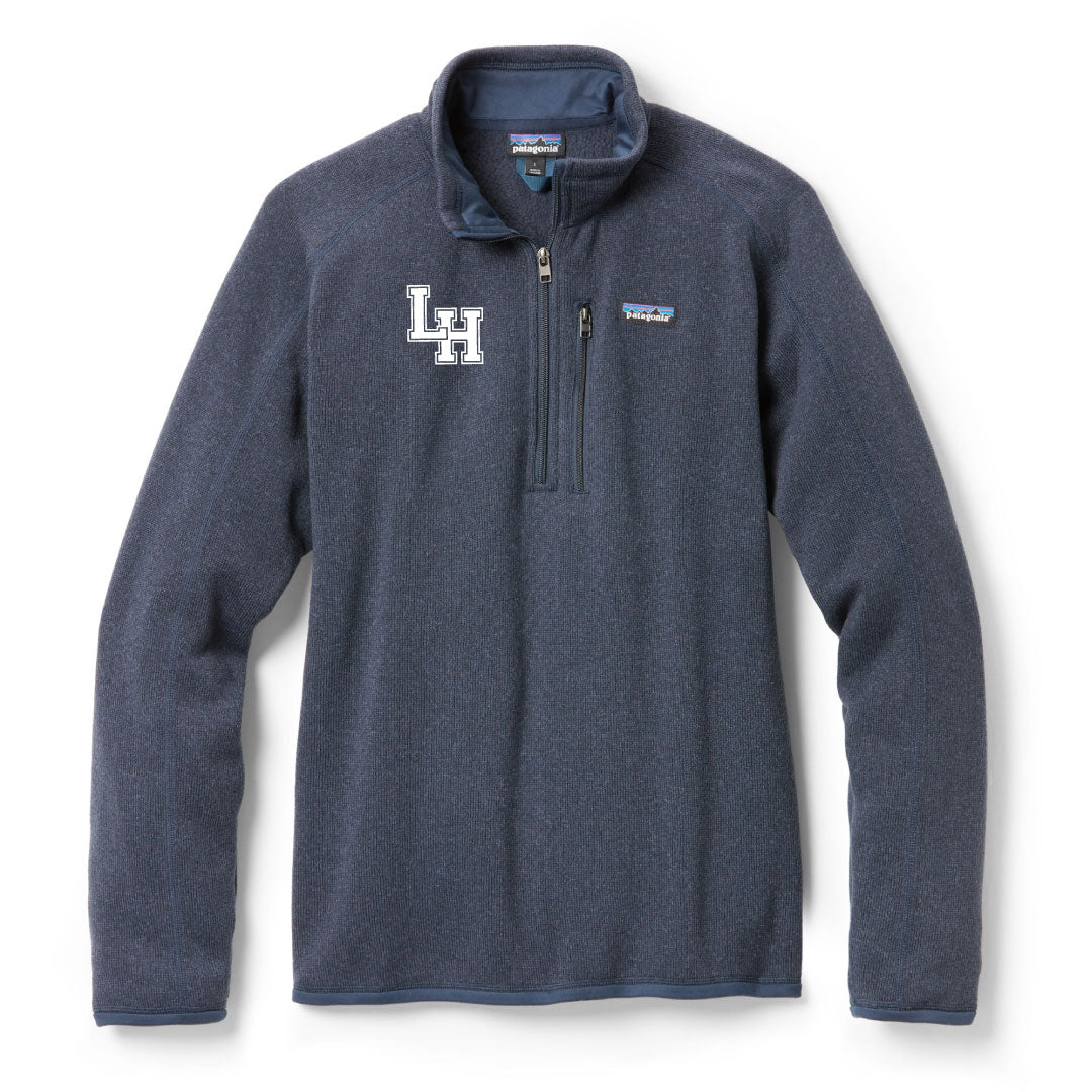 LH Patagonia Better Sweater 1/4 Zip Fleece Logowear LH Store Navy Mens XS