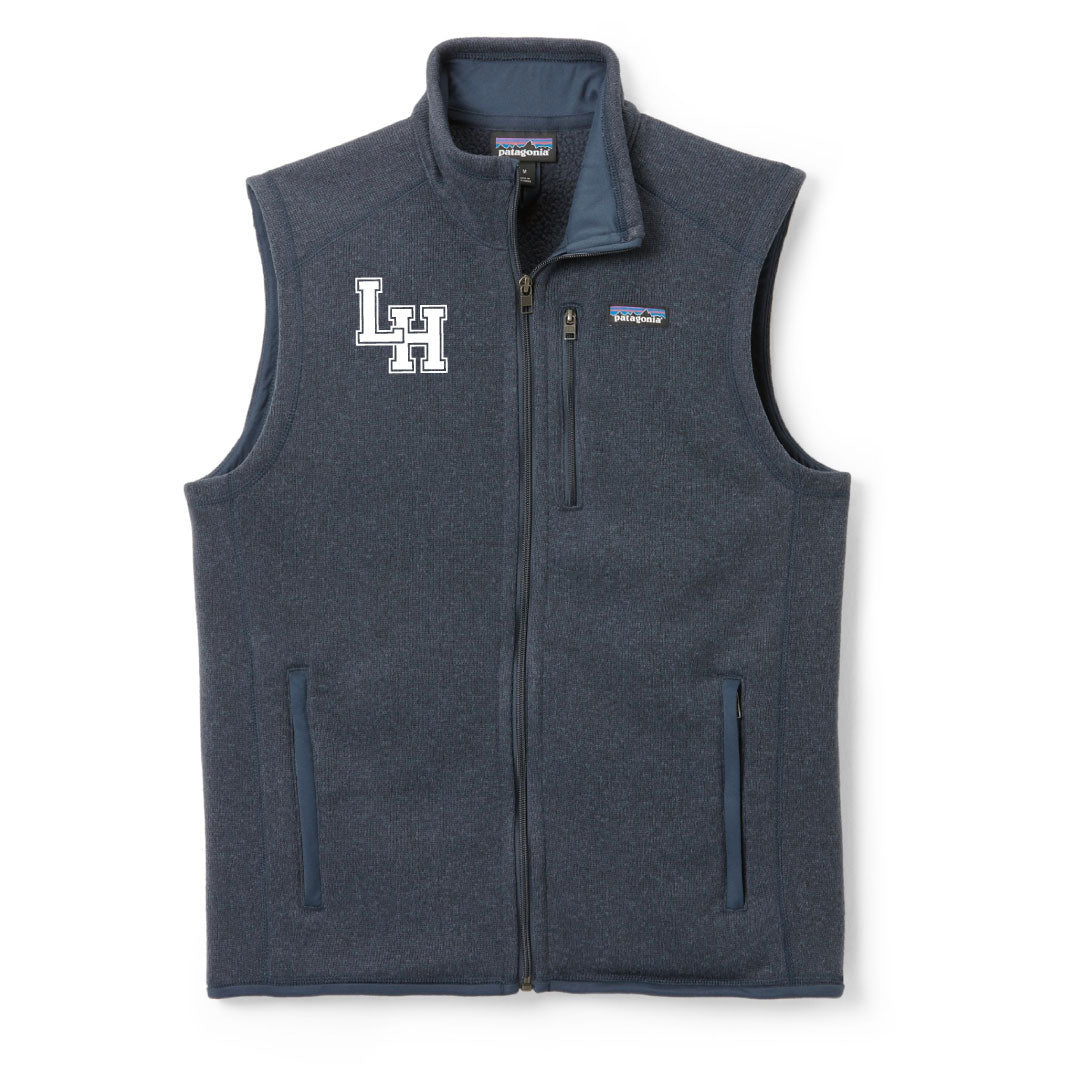 LH Patagonia Better Sweater Fleece Vest Logowear LH Store Navy Mens XS