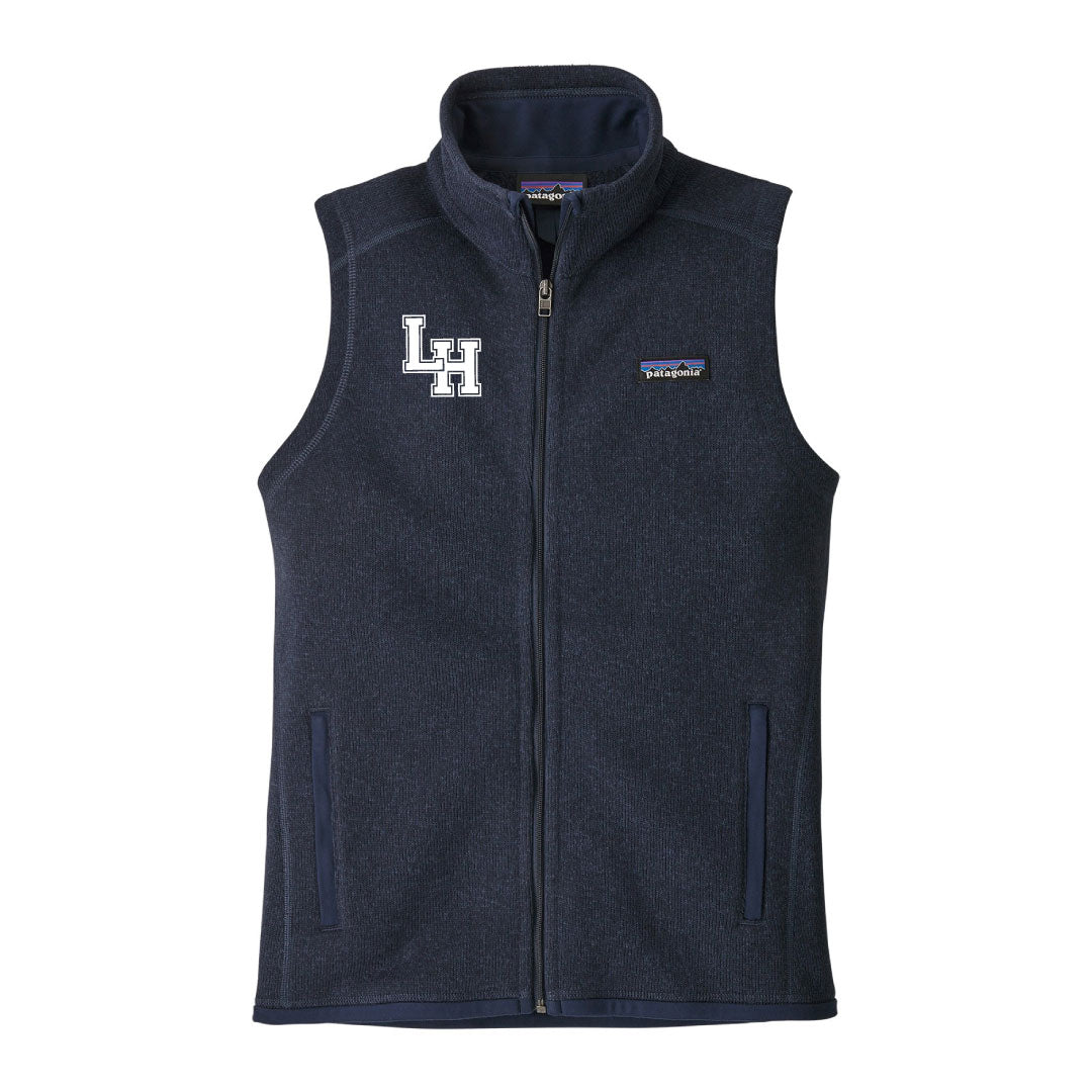 LH Patagonia Better Sweater Fleece Vest Logowear LH Store Navy Ladies XS