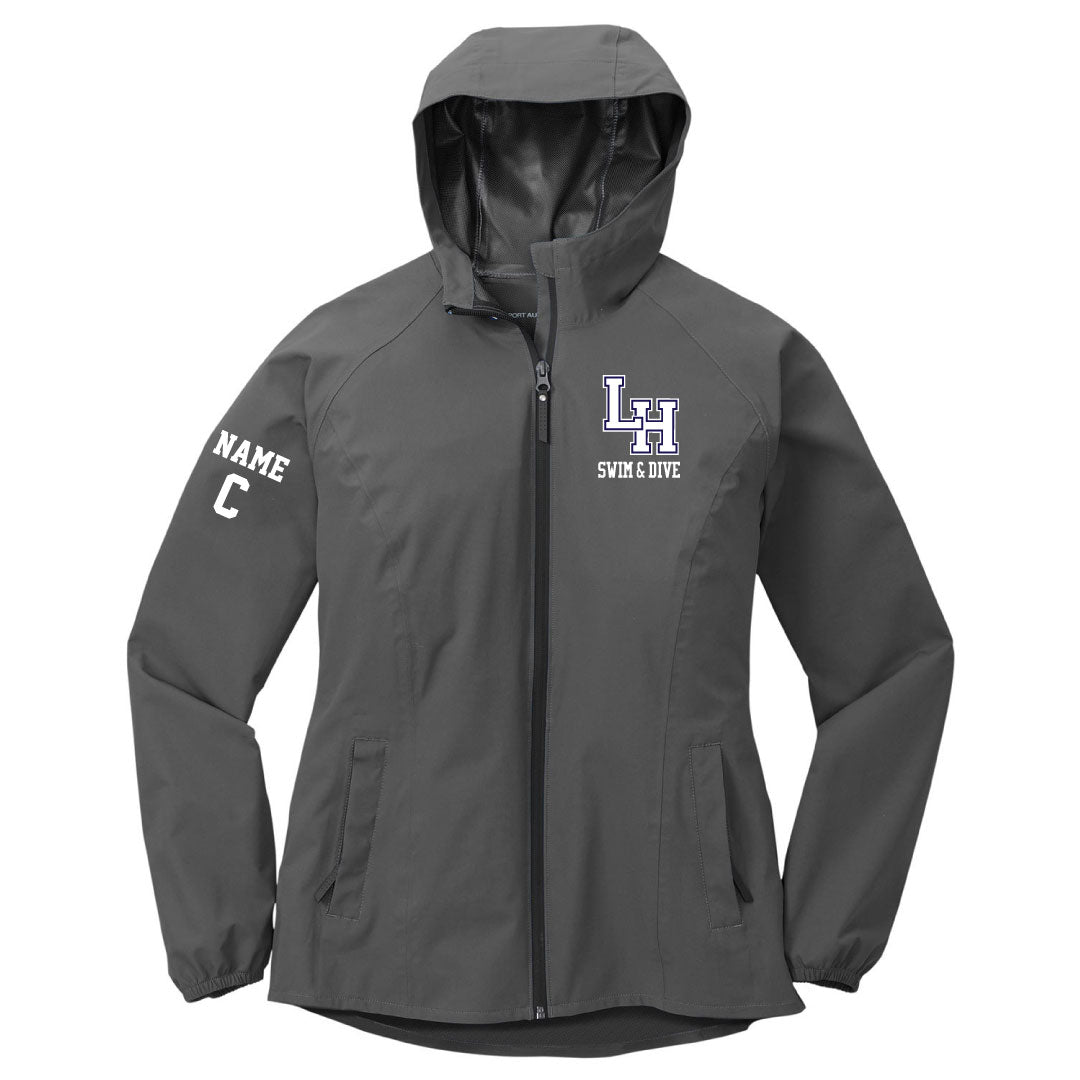 LH Swim & Dive Rain Jacket Logowear LH Swim & Dive Ladies XS  