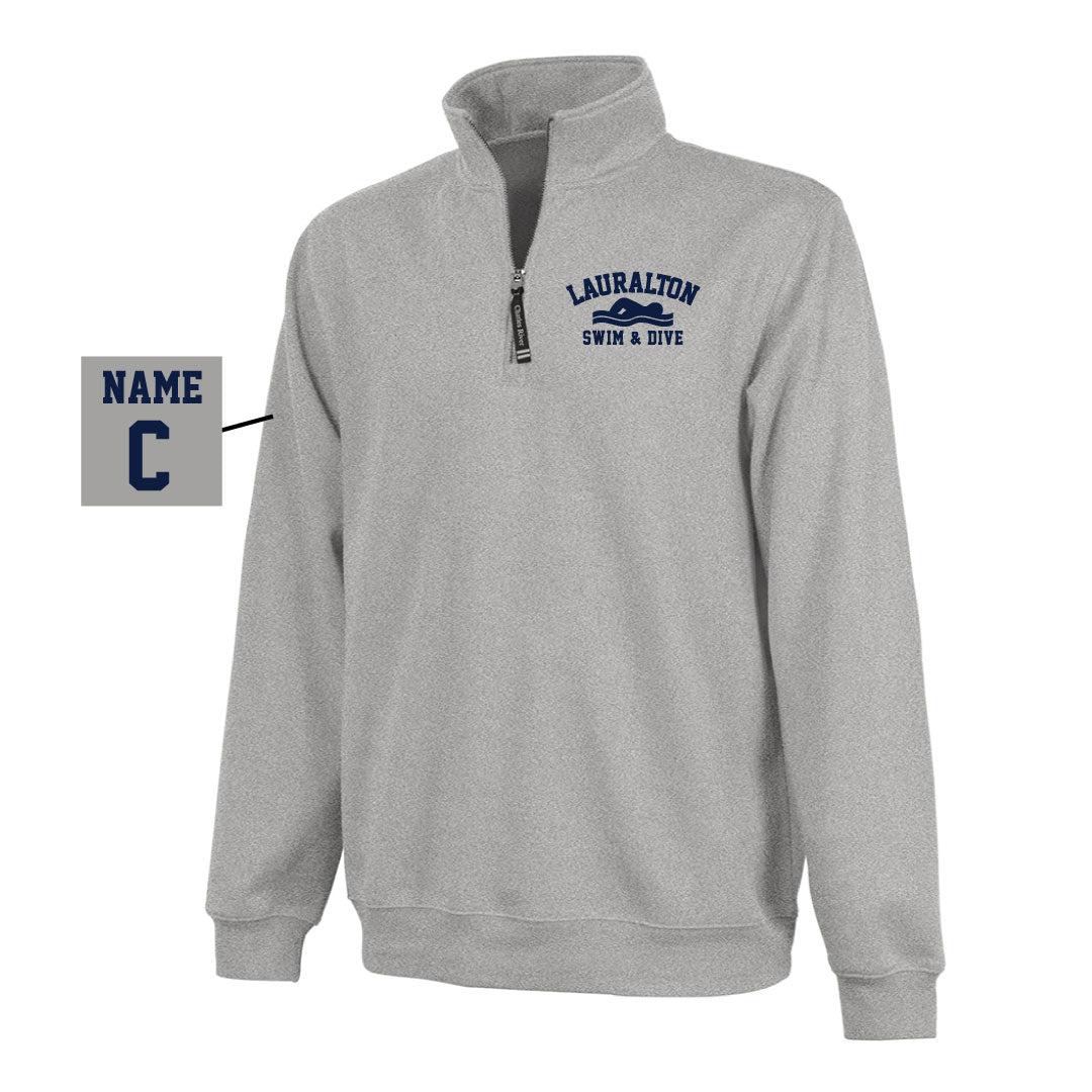 LH Swim & Dive 1/4 Zip Sweatshirt Logowear LH Swim & Dive Adult XS  
