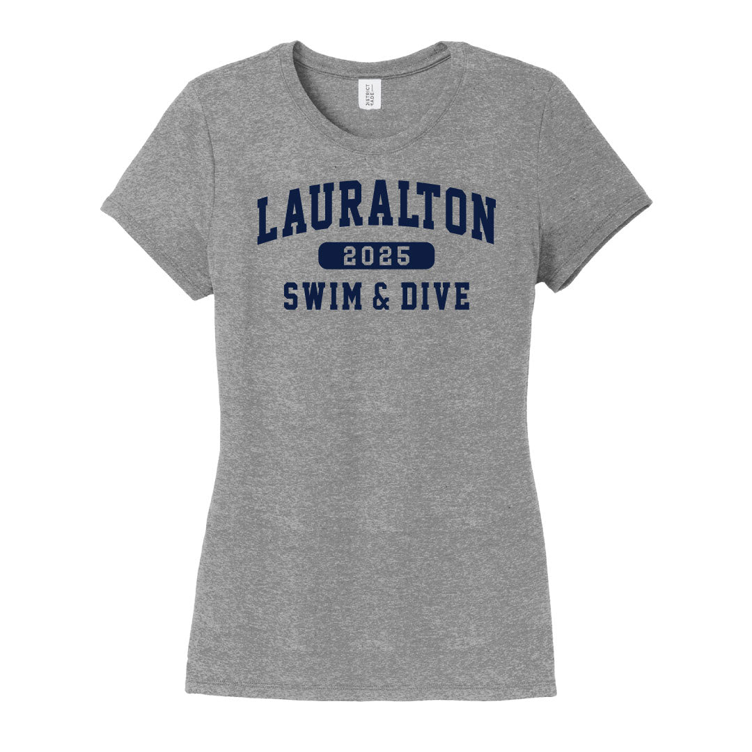 LH Swim & Dive Tri Blend Tee Logowear LH Swim & Dive Ladies XS