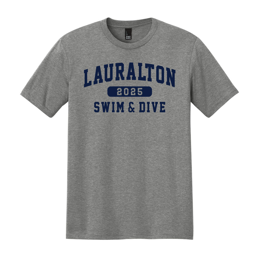 LH Swim & Dive Tri Blend Tee Logowear LH Swim & Dive Mens S