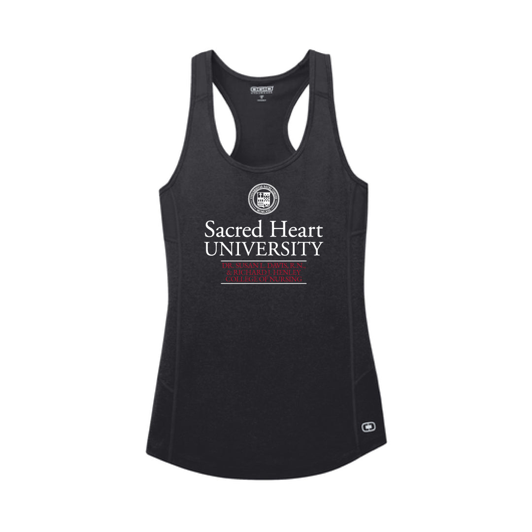 SHU SNA Ladies Racerback Tank Logowear SHU Student Nurses' Association Ladies XS  