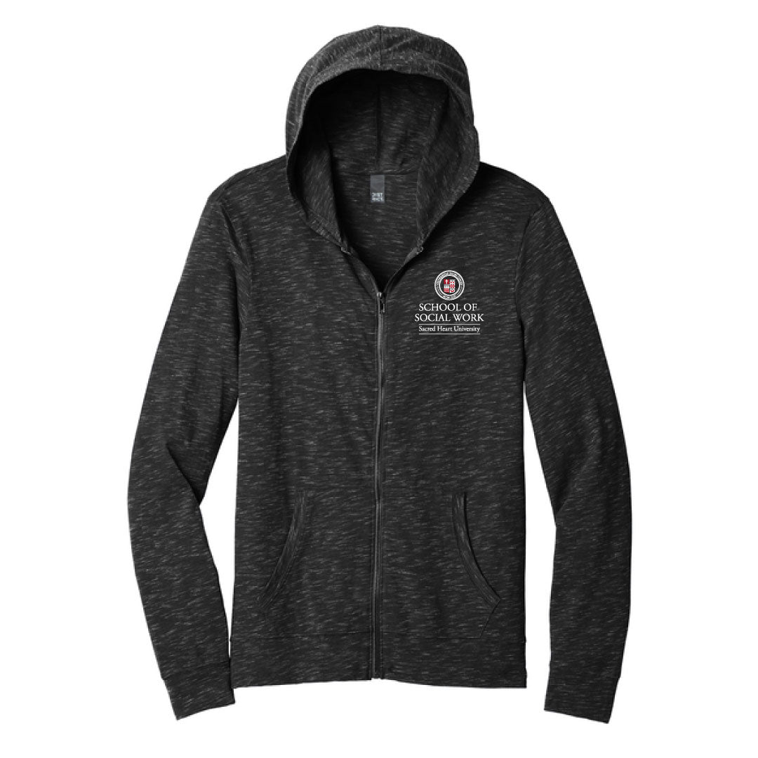 SHU School of Social Work Lightweight Hodded Full Zip