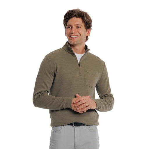 Criquet Men's Waffle Stretch Pullover